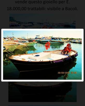 Gozzo barca gommone barca a vela