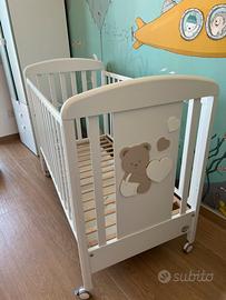 Culla lettino con sbarre Baby Expert– Orsetto