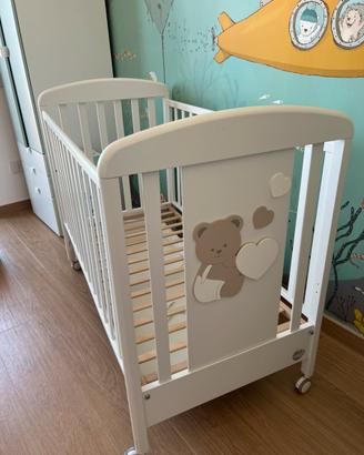 Culla lettino con sbarre Baby Expert– Orsetto