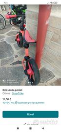bici senza pedali 