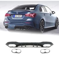 DIFFUSORE MERCEDES CLASSE A V177 19-24 LOOK A45