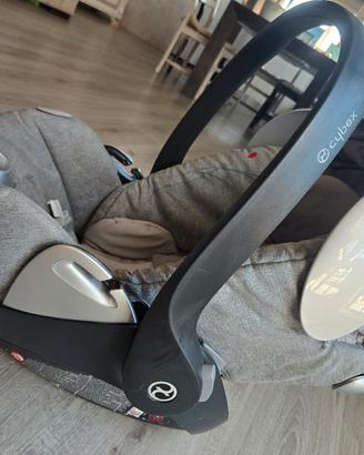 Ovetto cybex platinum + base auto fix