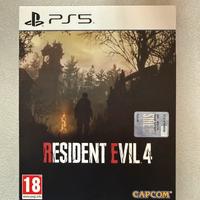Resident Evil 4 PS5 Steelbook edition