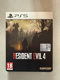 Resident Evil 4 PS5 Steelbook edition