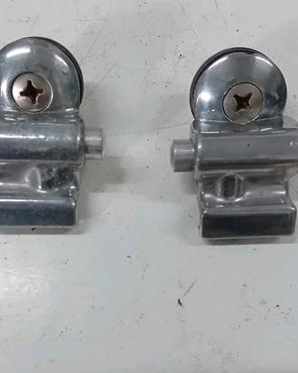 Coppia pulsanti scorrivetro dx sx Fiat600 