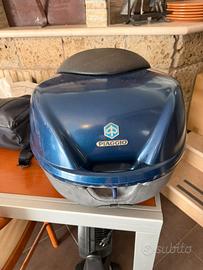 Bauletto Piaggio Beverly con piastra