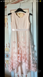 Abito da cerimonia/comunione bambina 10 anni