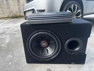 subwoofer e amplificatore 
