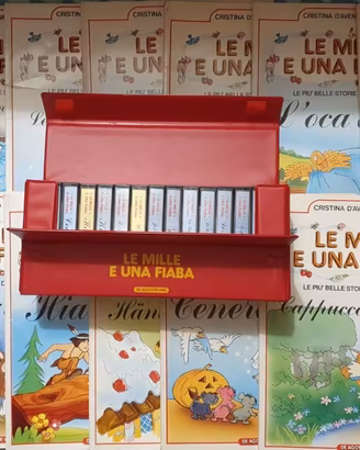 Le Mille e una Fiaba Cristina D'Avena cassette1989