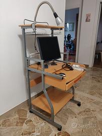 Scrivania porta computer