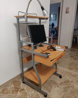 Scrivania porta computer