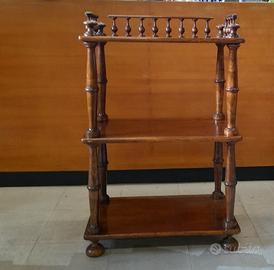 Etagere  o libreria a giorno  in noce 