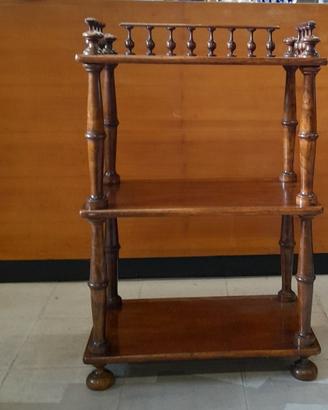 Etagere  o libreria a giorno  in noce 