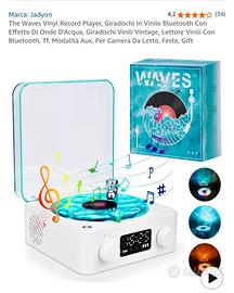 Giradischi Vinile Bluetooth Jadyon