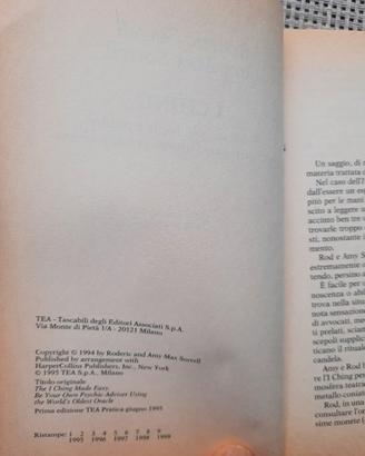 libro I CHING di Roderic e Ami Max Sorrell