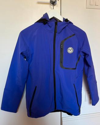 Giacca salewa viola bambina trekking impermeabile