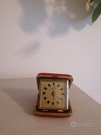 Sveglia da viaggio vintage Klienzle anni 50 
