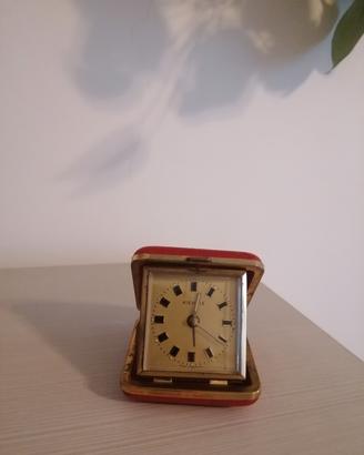 Sveglia da viaggio vintage Klienzle anni 50 