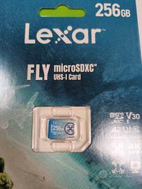 lexar 256 fly micro sdxc