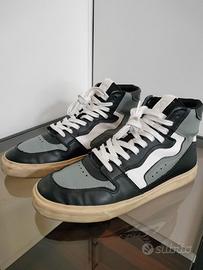 SCARPE ZARA HI TOP BLACK-GREY ORIGINALI tg.41