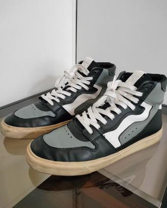 SCARPE ZARA HI TOP BLACK-GREY ORIGINALI tg.41