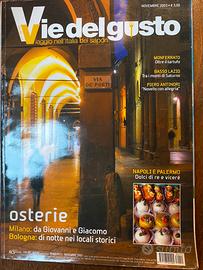 Riviste Vie del Gusto dall’anno 2003 al 2013