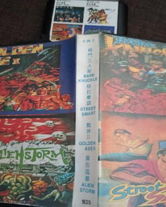 4 Giochi Sega MegaDrive Jap