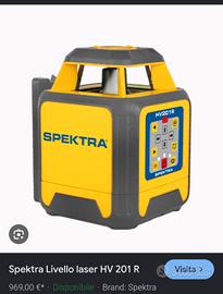 laser rotativo professionale 