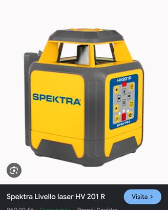 laser rotativo professionale 