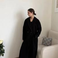 Cappotto lungo nero