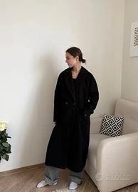 Cappotto lungo nero