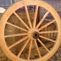 Ruote e asse d'epoca