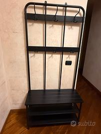 Appendiabiti con panca e scarpiera PINNIG IKEA
