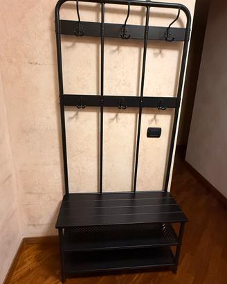 Appendiabiti con panca e scarpiera PINNIG IKEA