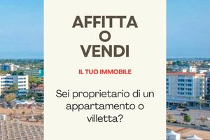 Vuoi Affittare/Vendere il tuo immobile a Bibione?