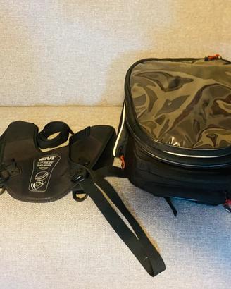 Borsa serbatoio Givi R&D Tecnolab+Kit fissaggio