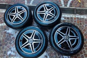 CERCHI 18 MERCEDES AMG ORIGINALI E GOMME 235/55/18