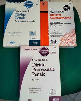 compendio diritto penale,processuale e commerciale