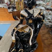 STATUETTA EGITTO IN CERAMICA H: 65