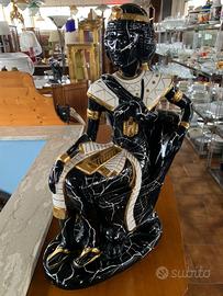 STATUETTA EGITTO IN CERAMICA H: 65