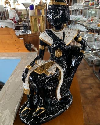 STATUETTA EGITTO IN CERAMICA H: 65