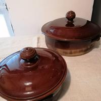 ceramica grottaglie Del Monaco 2 tegami