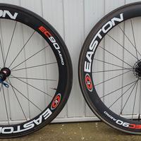 Ruote Easton EC90aero tubolari caliper