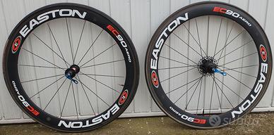 Ruote Easton EC90aero tubolari caliper