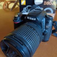 NIKON D80 + zoom 18-135mm - macchina fotografica