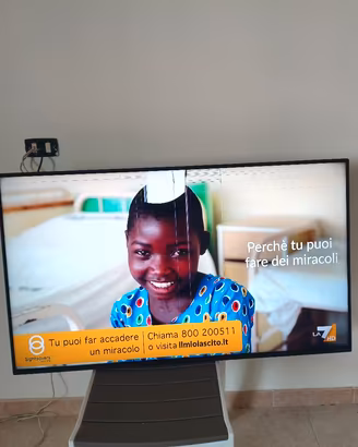TV lg nano Cell serie 8000 con difetto schermo 