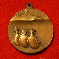 Medaglia adunata 10° alpini - NAPOLI 1936