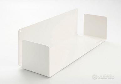 Mensole porta CD acciaio bianco 