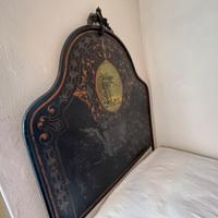 Letto antico in ferro battuto