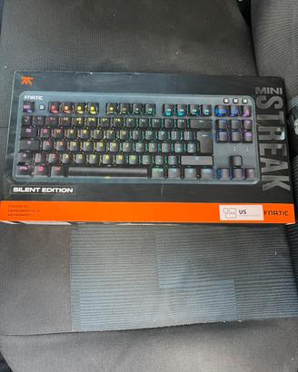 Tastiera Fnatic Gear miniSTREAK SILENT, US